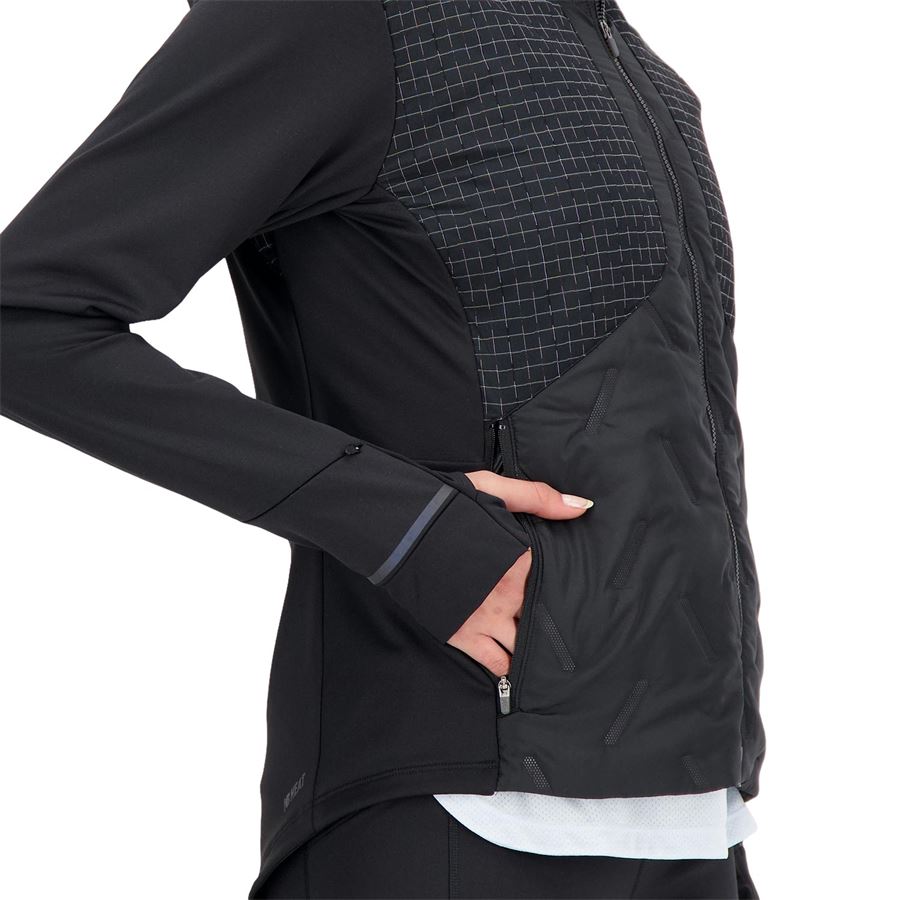 IMPACT RUN LUMINOUS HEAT JACKET New Balance | WJ33256BK